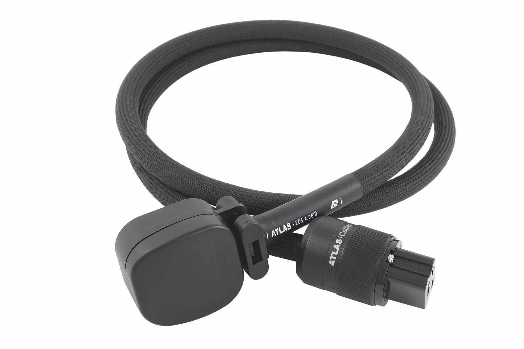 Eos mains cable coiled